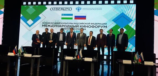 В Ташкенте проходит международный кинофорум Узбекистан-Россия В Ташкенте проходит международный кинофорум Узбекистан-Россия - Sputnik Узбекистан
