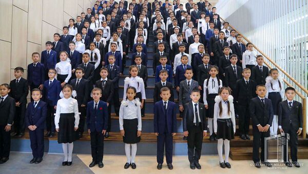В Намангане открылась Президентская школа - Sputnik Узбекистан