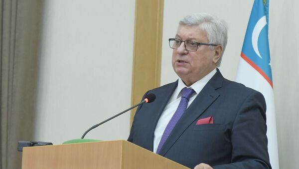 Ректор МГИМО Анатолий Торкунов на церемонии открытия филиала вуза в Ташкенте - Sputnik Узбекистан