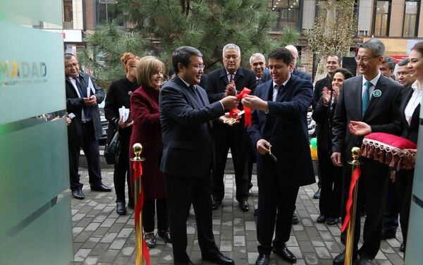 Церемония открытия центрального офиса ННО Мадад - Sputnik Узбекистан