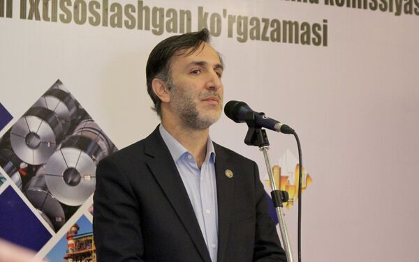 Заместитель министра промышленности, рудников и торговли Исламской Республики Иран Хамид Задбум - Sputnik Узбекистан