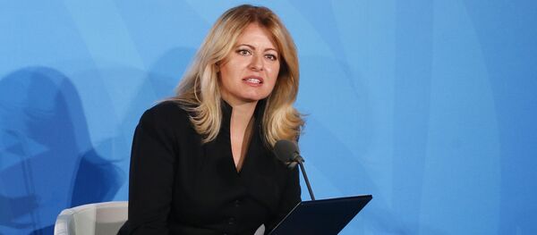 Президент Словацкой Республики Зузана Чапутова Президент Словацкой Республики Зузана Чапутова - Sputnik Узбекистан