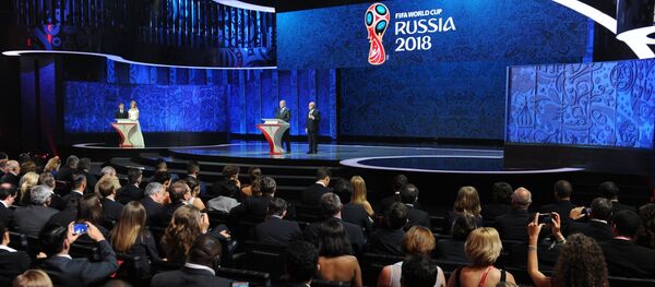 Церемония предварительной жеребьевки ЧМ-2018 - Sputnik Узбекистан