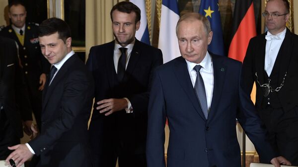 Рабочий визит президента РФ В. Путина во Францию  - Sputnik Ўзбекистон