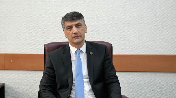 Алишер Кадиров, председатель партииМиллий тикланиш и заместитель спикера Законодательной палаты - Sputnik Узбекистан