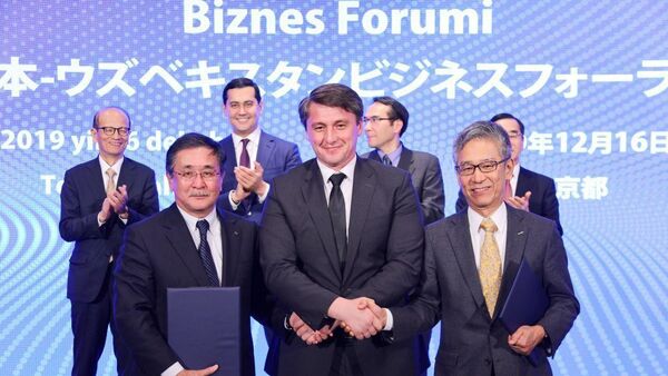 Бизнес-форум Япония - Узбекистан - Sputnik Узбекистан