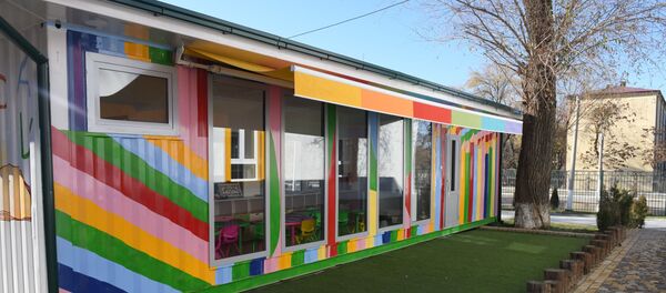 Модульный детский сад Модульный детский сад - Sputnik Узбекистан