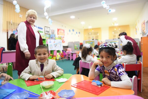 Дети в детском саду - Sputnik Узбекистан