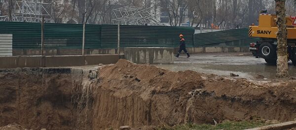 В Ташкенте обрушилась часть строящейся линии метро В Ташкенте обрушилась часть строящейся линии метро - Sputnik Ўзбекистон