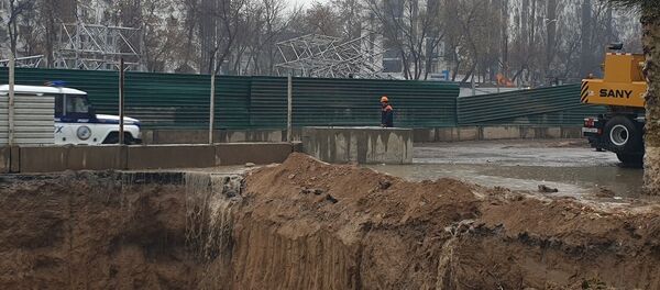 В Ташкенте обрушилась часть строящейся линии метро В Ташкенте обрушилась часть строящейся линии метро - Sputnik Ўзбекистон