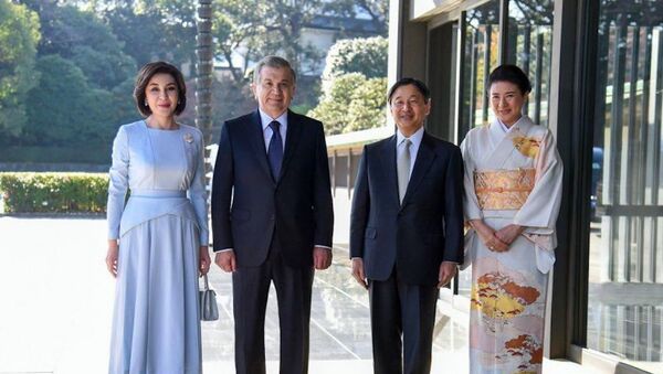 Шавкат Мирзиёев с супругой встретились с императором Японии Нарухито - Sputnik Ўзбекистон