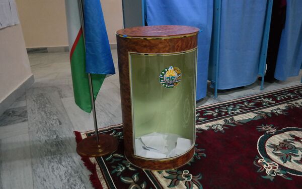 Избирательный участок в Узбекистане - Sputnik Узбекистан