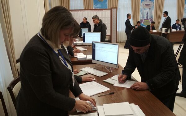 Parlamentskie vibori v Uzbekistane. Izbiratelniy uchastok №162 v Tashkente - Sputnik O‘zbekiston