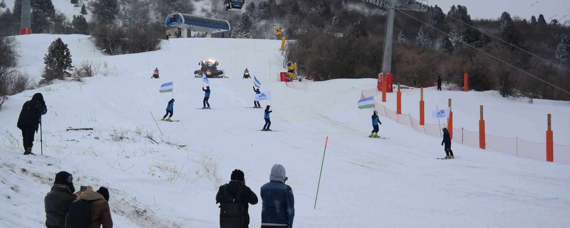 Открытие горнолыжного курорта Амирсой в Ташкентской области - Sputnik Ўзбекистон, 1920, 11.02.2026