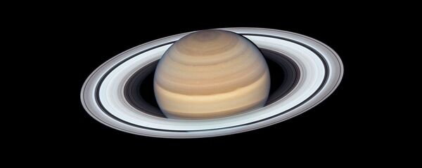 Снимок Сатурна, сделанный при помощи телескопа Хаббл - Sputnik Ўзбекистон