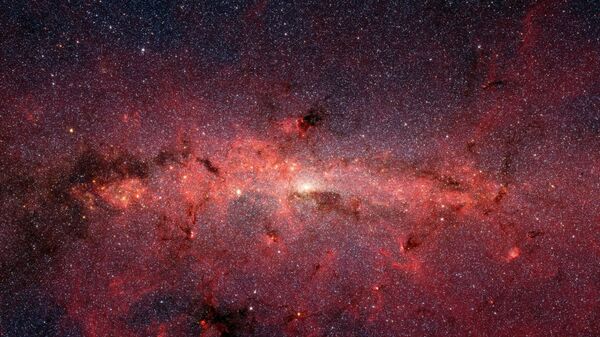 Галактический центр Млечного Пути, снятый телескопом Spitzer - Sputnik Узбекистан