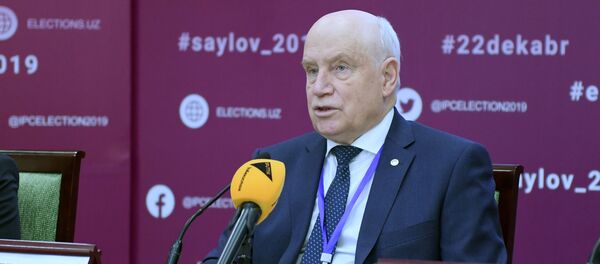 Глава миссии СНГ на выборах в Узбекистане Сергей Лебедева Глава миссии СНГ на выборах в Узбекистане Сергей Лебедева - Sputnik Узбекистан