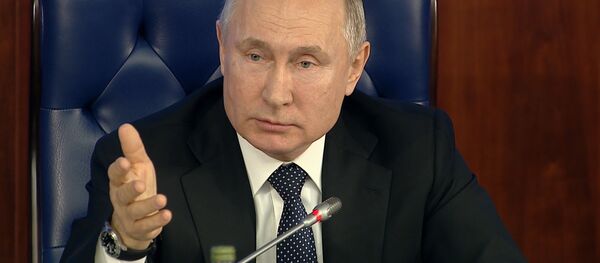 Путин о гиперзвуковом оружии: теперь догоняют нас - Sputnik Узбекистан