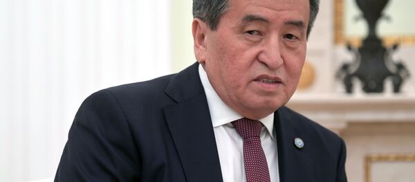 Президент РФ В. Путин встретился с президентом Киргизии С. Жээнбековым - Sputnik Узбекистан