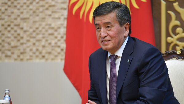 Президент Кыргызстана Сооронбай Жээнбеков - Sputnik Узбекистан