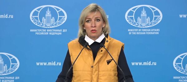 Мария Захарова поддержала акцию против преследования журналистов Sputnik Эстония Мария Захарова поддержала акцию против преследования журналистов Sputnik Эстония - Sputnik Ўзбекистон