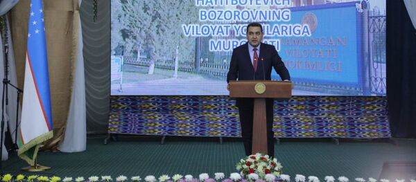 Хайрулло Бозоров встретился с молодежью Хайрулло Бозоров встретился с молодежью - Sputnik Ўзбекистон