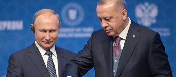 Рабочий визит президента РФ В. Путина в Турецкую Республику - Sputnik Ўзбекистон