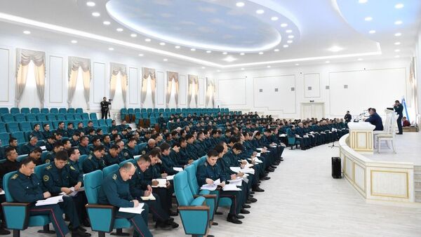 В ГУВД г. Ташкента состоялось совещание, посвященное вопросам работы кадровой службы и воспитания личного состава - Sputnik Узбекистан