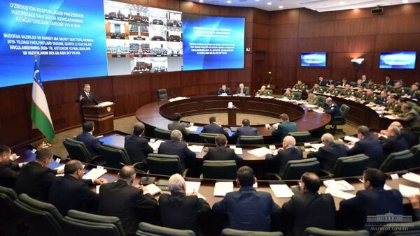 Состоялось расширенное заседание Совета безопасности - Sputnik Узбекистан