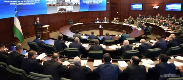 Состоялось расширенное заседание Совета безопасности - Sputnik Узбекистан