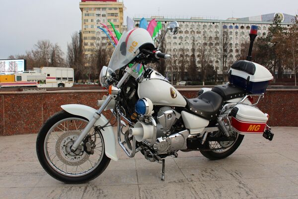 Мотоцикл Национальной гвардии - Sputnik Узбекистан