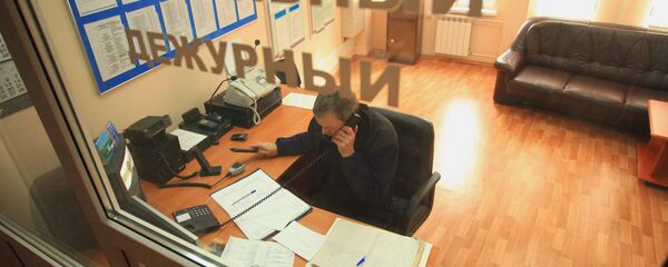 Работа оперативного дежурного МЧС - Sputnik Узбекистан