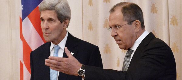 Гос секретарь США Дж.Керри и глава МИД РФ С.Лавров Гос секретарь США Дж.Керри и глава МИД РФ С.Лавров - Sputnik Узбекистан