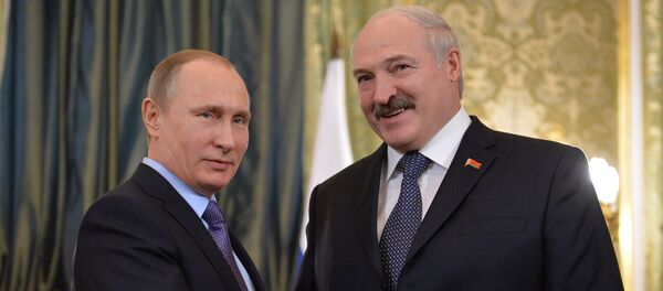 Президент РФ В.Путин провел российско-белорусские переговоры Президент РФ В.Путин провел российско-белорусские переговоры - Sputnik Ўзбекистон