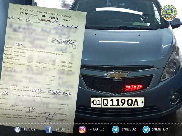 Noqonuniy ravishda “migalka” o‘rnatgan haydovchilar jarimaga tortilmoqda Noqonuniy ravishda “migalka” o‘rnatgan haydovchilar jarimaga tortilmoqda - Sputnik O‘zbekiston