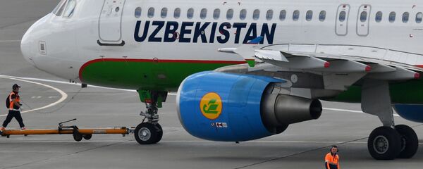Cамолет Boeing 767 авиакомпании Uzbekistan в аэропорту Внуково имени А. Н. Туполева. Cамолет Boeing 767 авиакомпании Uzbekistan в аэропорту Внуково имени А. Н. Туполева. - Sputnik Ўзбекистон