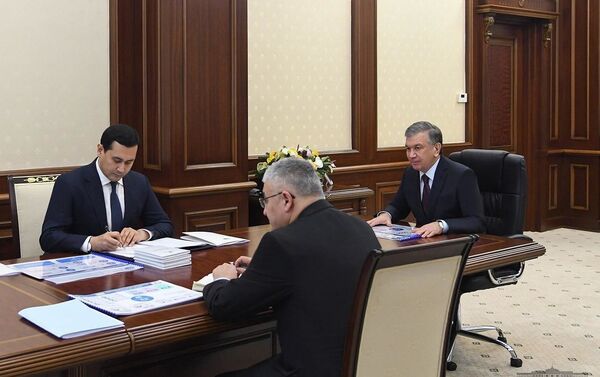 Совещание, посвященное обсуждению хода реализации договоренностей, достигнутых в 2019 году с ОАЭ и Японией - Sputnik Узбекистан