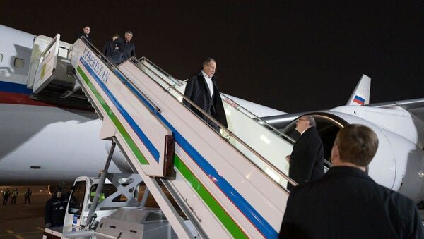 Glava MID Rossii Sergey Lavrov pribil s vizitom v Uzbekistan - Sputnik O‘zbekiston