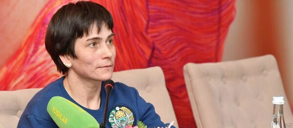 Гимнастка Оксана Чусовитина - Sputnik Ўзбекистон