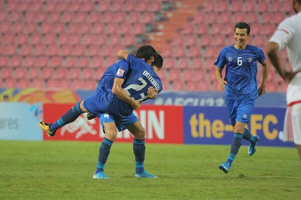 Олимпийская сборная Узбекистана вышла в полуфинал ЧА U-23 Олимпийская сборная Узбекистана вышла в полуфинал ЧА U-23 - Sputnik Узбекистан