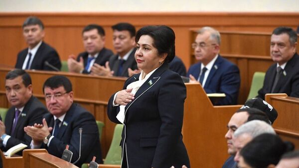 Predsedatelem Senata Oliy Majlisa Respubliki Uzbekistan izbrana Tanzila Narbayeva - Sputnik O‘zbekiston