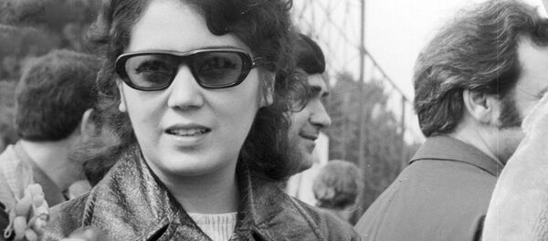 Aida Yunusova na VII Vsesoyuznom kinofestivale. 12-19 aprelya 1974 goda - Sputnik O‘zbekiston