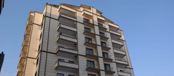 Строительство многоэтажных домов в Яккасарайском районе Ташкента Строительство многоэтажных домов в Яккасарайском районе Ташкента - Sputnik Ўзбекистон