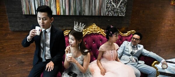 Свадьба в Пекине Свадьба в Пекине - Sputnik Узбекистан