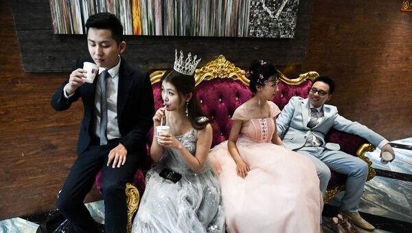 Свадьба в Пекине - Sputnik Узбекистан