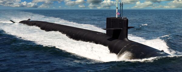 Иллюстрация будущей американской подлодки класса Columbia - Sputnik Ўзбекистон