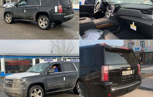 СМИ: Хокима Андижана заметили на Chevrolet Tahoe за миллионы сумов - фото - Sputnik Узбекистан