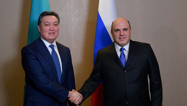 Рабочий визит премьер-министра РФ М. Мишустина в Казахстан - Sputnik Узбекистан