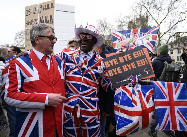 Британское правительство попыталось сделать Brexit праздником. - Sputnik Узбекистан