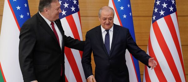 Визит госсекретаря США Майкла Помпео в Узбекистан - Sputnik Узбекистан